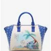 New 💯 Loungefly Disney Lilo & Stitch Bubbles Satchel Bag ✔️