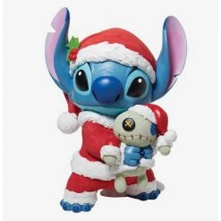 Best Sale 🥰 Disney Lilo & Stitch Santa Stitch Figurine 🥰