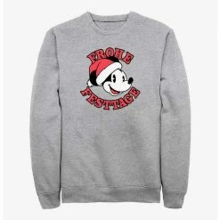 Wholesale 🤩 Disney Mickey Mouse Frohe Festtage Happy Holidays in German Sweatshirt 🔥