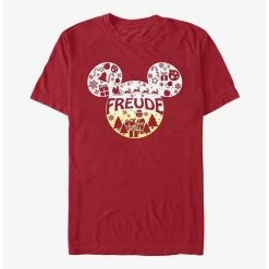 New 👍 Disney Mickey Mouse Freude Joy in German Ears T-Shirt ❤️