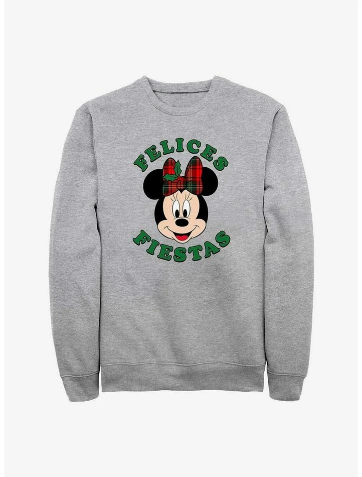Top 10 🔥 Disney Minnie Mouse Felices Fiestas Happy Holidays in Spanish Sweatshirt ⌛