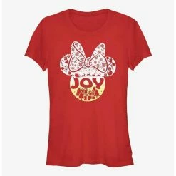 Best Sale 🔥 Disney Minnie Mouse Joy Ears 👧 Girls T-Shirt 😍