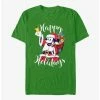 Deals 🌟 Disney Mickey Mouse Happy Holidays Santa Mickey T-Shirt 🧨