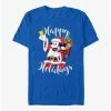Wholesale ✔️ Disney Mickey Mouse Happy Holidays Santa Mickey T-Shirt ❤️