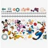 Brand new ✨ Disney Mickey Mouse And Friends Growth Chart Peel And Stick Wall Decals ⭐