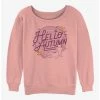 Brand new ❤️ Disney Frozen 2 Bruni Autumn 👧 Girls Slouchy Sweatshirt ⌛