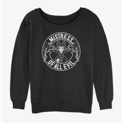 Best deal 🛒 Disney Maleficent Mistress of Evil 👧 Girls Slouchy Sweatshirt 💯