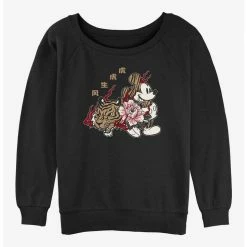 Top 10 🌟 Disney Mickey Mouse New Year Mickey 👧 Girls Slouchy Sweatshirt 🌟