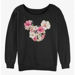 Wholesale 😀 Disney Mickey Mouse Tropical Mouse 👧 Girls Slouchy Sweatshirt ✔️
