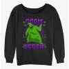 Best Sale 🌟 Disney The Nightmare Before 🎅 Christmas Oogie Boogie 🎅 Christmas 👧 Girls Slouchy Sweatshirt 😀