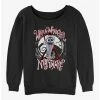 Top 10 ✔️ Disney The Nightmare Before 🎅 Christmas Santa Jack Wonderful Nightmare 👧 Girls Slouchy Sweatshirt ❤️