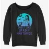 Hot Sale 👏 Disney The Nightmare Before 🎅 Christmas Sweet Sally 👧 Girls Slouchy Sweatshirt ✨