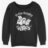 Budget 👏 Disney Villains Define Naughty 👧 Girls Slouchy Sweatshirt ✨