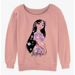 Promo 😉 Disney Encanto Isabela 👧 Girls Slouchy Sweatshirt ⌛