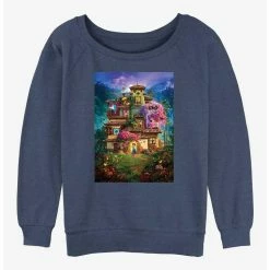 Best deal 🌟 Disney Encanto Madrigal House Poster 👧 Girls Slouchy Sweatshirt 🥰