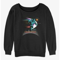 Best Sale ✔️ Disney Pixar Lightyear Buzz Run 👧 Girls Slouchy Sweatshirt 🤩