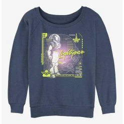 Best Sale 🥰 Disney Pixar Lightyear Future 👧 Girls Slouchy Sweatshirt 🛒