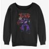 Top 10 🤩 Disney Pixar Lightyear Metal Zurg 👧 Girls Slouchy Sweatshirt 🔥