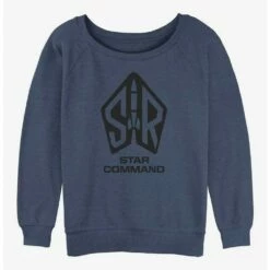 Outlet 😀 Disney Pixar Lightyear Star Ranger Icon 👧 Girls Slouchy Sweatshirt ✔️