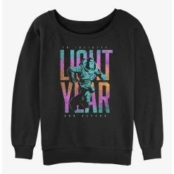 Coupon 👏 Disney Pixar Lightyear To Infinity and Beyond 👧 Girls Slouchy Sweatshirt 🎉