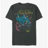 Promo 🥰 Disney Aladdin Genie Magic Lamp T-Shirt ⭐