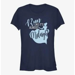 Flash Sale 😀 Disney Cinderella Run Like It's Midnight 👧 Girls T-Shirt 😉