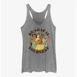 Cheapest ✨ Disney Princesses Fall For Yourself 👧 Girls Tank 🔔