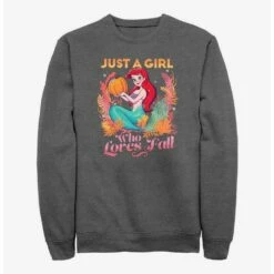 Wholesale 👍 Disney The Little Mermaid Pumpkin Ariel Sweatshirt 🧨