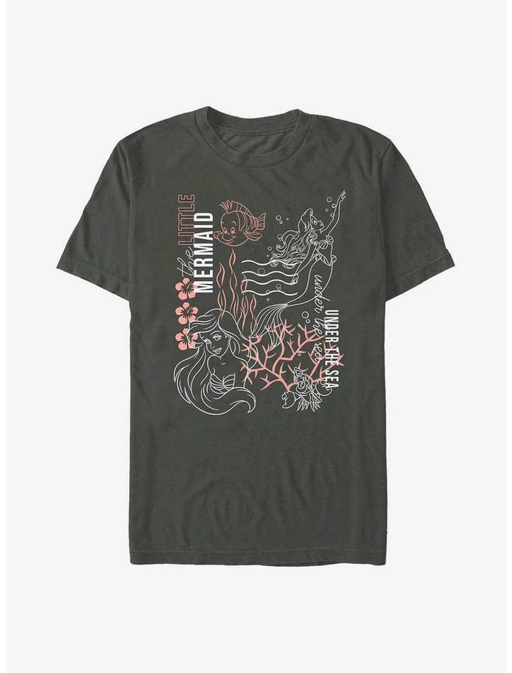 Best reviews of 🛒 Disney The Little Mermaid Coral Reef T-Shirt 🎁