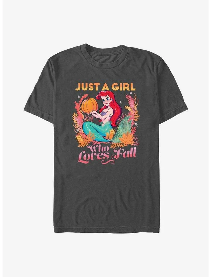 Best deal 🤩 Disney The Little Mermaid Pumpkin Ariel T-Shirt 😉