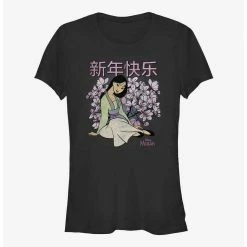 Cheapest ✔️ Disney Mulan Happy New Year 👧 Girls T-Shirt 👍