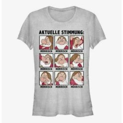 Buy 🥰 Disney Snow White and the Seven Dwarfs German Grumpy 👧 Girls T-Shirt ⭐