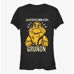 Buy 🌟 Disney Snow White and the Seven Dwarfs Spanish Grumpy Mood 👧 Girls T-Shirt 🌟