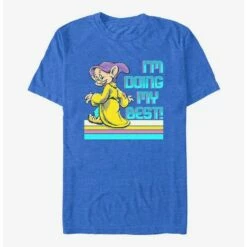 Budget 😍 Disney Snow White and the Seven Dwarfs Best Dopey Can T-Shirt ⭐