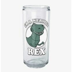 Flash Sale 👍 Disney Pixar Toy Story I'm A Nervous Rex Can Cup ⭐