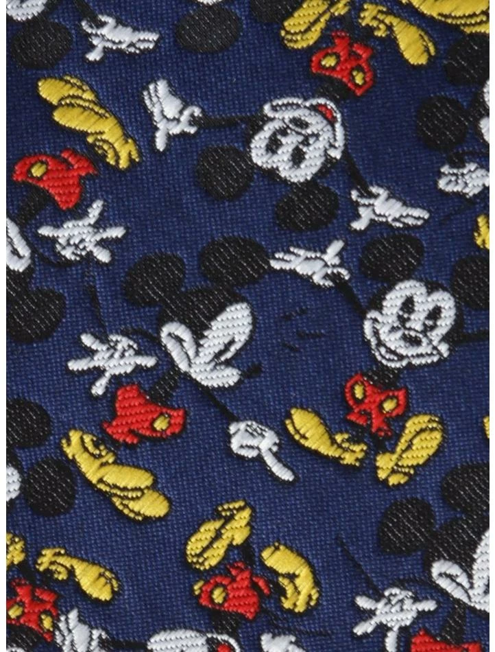 Coupon 🤩 Disney Mickey Mouse Action Navy Men's Tie ⭐ - Image 4