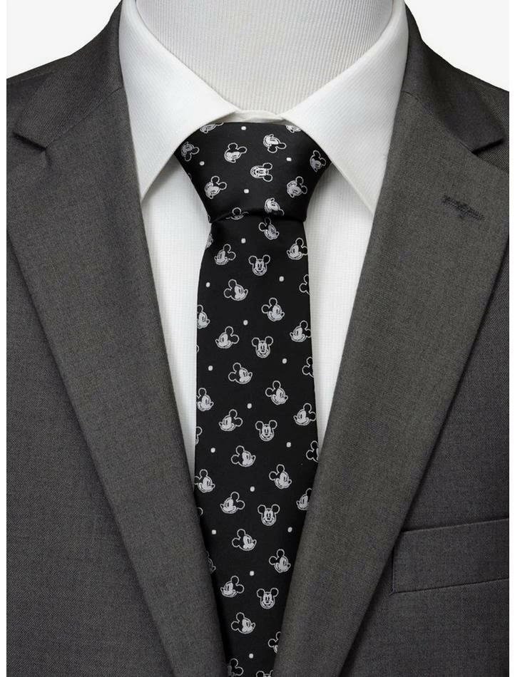 Best Sale โญ Disney Mickey Mouse Dot Black Men's Tie ๐ - Image 2