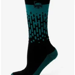Flash Sale 🌟 Star Wars The Book Of Boba Fett Hidden Message Green Crew 🧦 Socks 💯