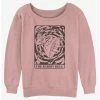 Best reviews of ⌛ Disney Alice in Wonderland Rabbit Hole Card 👧 Girls Slouchy Sweatshirt 💯