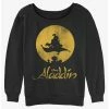 Cheap 🌟 Disney Aladdin New World 👧 Girls Slouchy Sweatshirt 🛒