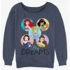 Discount ❤️ Disney Princesses Big Dreams 👧 Girls Slouchy Sweatshirt 🔥