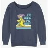 Hot Sale 🧨 Disney Snow White and the Seven Dwarfs Best Dopey Can 👧 Girls Slouchy Sweatshirt 🌟