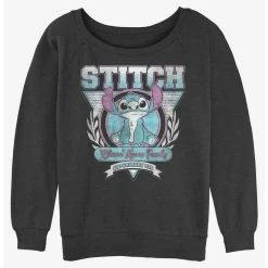 Best Pirce 🔔 Disney Lilo & Stitch Experiment 626 👧 Girls Slouchy Sweatshirt 🧨