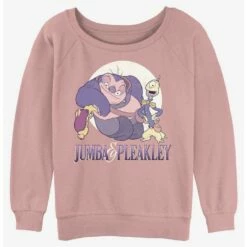 Budget 💯 Disney Lilo & Stitch Jumba & Pleakley 👧 Girls Slouchy Sweatshirt 🛒