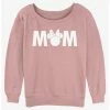 Best deal 👏 Disney Mickey Mouse Minnie Mom 👧 Girls Slouchy Sweatshirt 😍