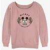 Coupon 😉 Disney Mickey Mouse Spirit of Tiger 👧 Girls Slouchy Sweatshirt ❤️