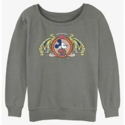 Best Sale 💯 Disney Mickey Mouse Tiger King 👧 Girls Slouchy Sweatshirt ⭐