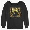 Buy 🎉 Disney Minnie Mouse Leopard Minnie 👧 Girls Slouchy Sweatshirt 🥰