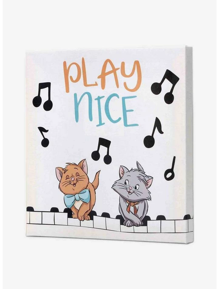 Flash Sale ๐งจ Disney The AristoCats Play Nice Piano Canvas Wall Decor ๐ - Image 2
