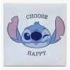 New 👍 Disney Lilo & Stitch Choose Happy Canvas Wall Decor 🧨